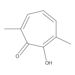 3,7-Dimethyltropolone结构式