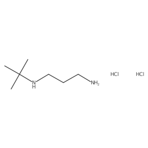 (3-Aminopropyl)(tert-butyl)amine dihydrochloride Structure