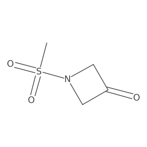 1-(Methylsulfonyl)azetidin-3-one结构式