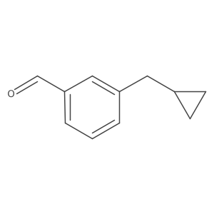 3-(Cyclopropylmethyl)benzaldehyde结构式