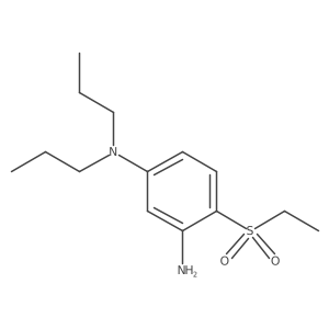 4-(Ethylsulfonyl)-N1,N1-dipropyl-1,3-benzenediamine结构式