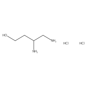 3,4-Diaminobutan-1-ol dihydrochloride Structure