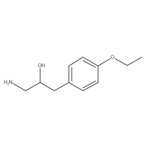 1-Amino-3-(4-ethoxyphenyl)propan-2-ol Structure