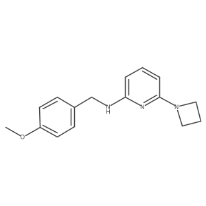 6-(azetidin-1-yl)-N-(4-methoxybenzyl)pyridin-2-amine Structure