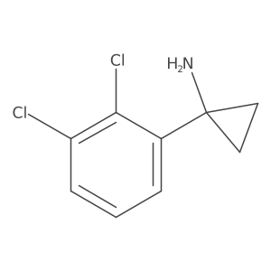 1-(2,3-Dichlorophenyl)cyclopropanamine结构式