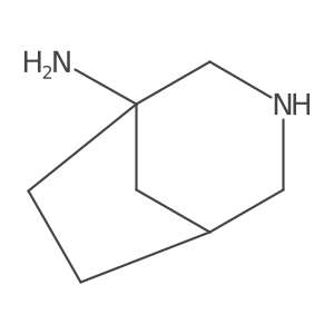 3-Azabicyclo[3.2.1]octan-1-amine结构式