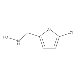 N-[(5-chlorofuran-2-yl)methyl]hydroxylamine结构式