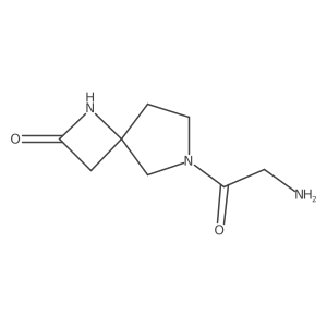 6-(2-Aminoacetyl)-1,6-diazaspiro[3.4]octan-2-one Structure
