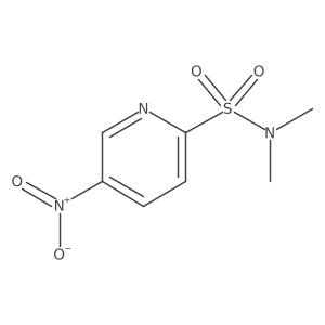 N,N-dimethyl-5-nitropyridine-2-sulfonamide Structure