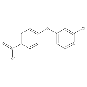 2-Chloro-4-(4-nitrophenoxy)pyridine Structure