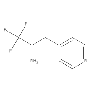 1,1,1-Trifluoro-3-(pyridin-4-YL)propan-2-amine Structure