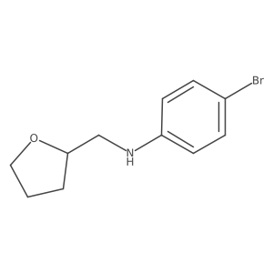 4-bromo-N-(oxolan-2-ylmethyl)aniline Structure