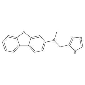 N-3-Dibenzothienyl-N-methyl-1H-imidazole-5-methanamine Structure