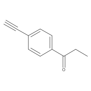 1-(4-Ethynylphenyl)-1-propanone Structure