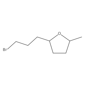 2-(3-Bromopropyl)-5-methyloxolane Structure