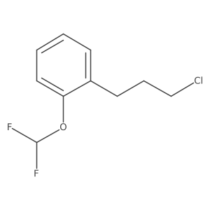2-(3-Chloropropyl)(difluoromethoxy)benzene Structure