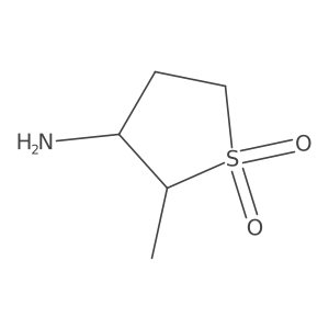 3-Amino-2-methyl-1lambda6-thiolane-1,1-dione Structure
