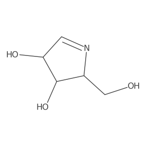 3,4-Dihydro-3,4-dihydroxy-2H-pyrrole-2-methanol Structure