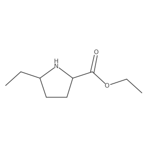 Ethyl 5-ethylpyrrolidine-2-carboxylate结构式