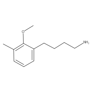 4-(2-Methoxy-3-methylphenyl)butan-1-amine Structure
