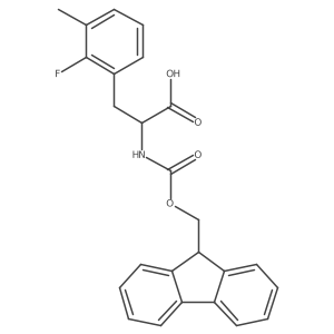 N-Fmoc-2-fluoro-3-methyl-D-phenylalanine Structure