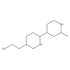 2-[6-(2-Methylpiperidin-4-yl)piperidin-3-yl]ethan-1-amine Structure