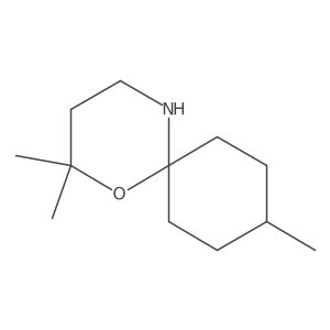 2,2,9-Trimethyl-1-oxa-5-azaspiro[5.5]undecane结构式