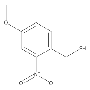 (4-Methoxy-2-nitrophenyl)methanethiol结构式