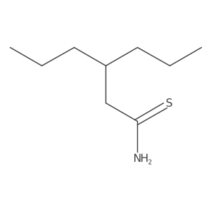 3-Propylhexanethioamide Structure