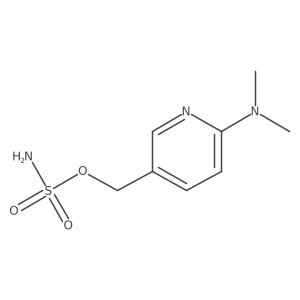 [6-(Dimethylamino)pyridin-3-yl]methyl sulfamate Structure