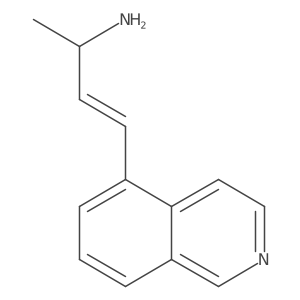 4-(Isoquinolin-5-yl)but-3-en-2-amine结构式