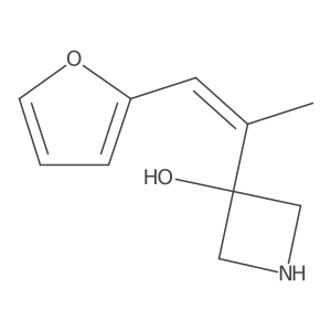 3-[1-(Furan-2-yl)prop-1-en-2-yl]azetidin-3-ol Structure