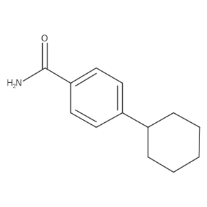 4-Cyclohexylbenzamide结构式