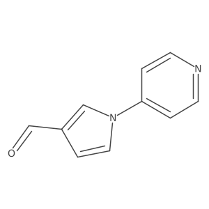 1-Pyridin-4-ylpyrrole-3-carbaldehyde Structure