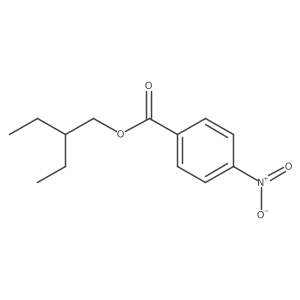 2-Ethylbutyl p-nitrobenzoate Structure