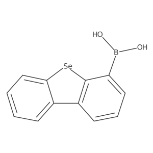 Dibenzo[b,d]selenophen-4-ylboronic acid Structure
