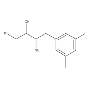 (2S,3S)-3-amino-4-(3,5-difluorophenyl)butane-1,2-diol Structure