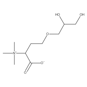 1-Propanaminium, 1-carboxy-3-(2,3-dihydroxypropoxy)-N,N,N-trimethyl-, inner salt, (1S)- Structure