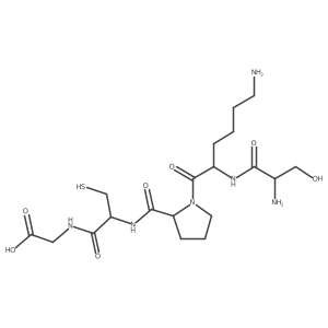 L-Seryl-L-lysyl-L-prolyl-L-cysteinylglycine Structure