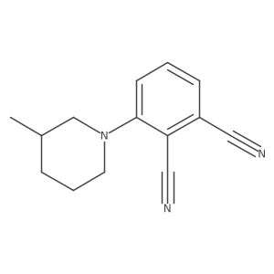 3-(3-Methyl-1-piperidinyl)-1,2-benzenedicarbonitrile Structure