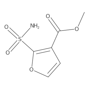 Methyl 2-sulfamoylfuran-3-carboxylate Structure