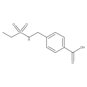 4-(Ethanesulfonamidomethyl)benzoic acid Structure
