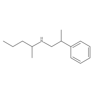 (Pentan-2-yl)(2-phenylpropyl)amine结构式