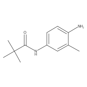 N-(4-Amino-3-methylphenyl)-2,2-dimethylpropanamide结构式
