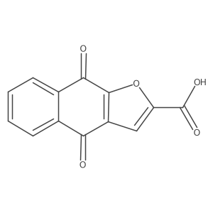 4,9-Dioxo-4,9-dihydronaphtho[2,3-b]furan-2-carboxylic acid Structure