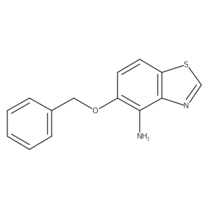 5-(Benzyloxy)-1,3-benzothiazol-4-amine结构式