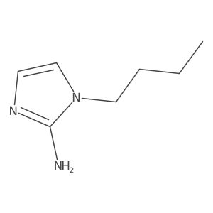 1-butyl-1H-imidazol-2-amine结构式