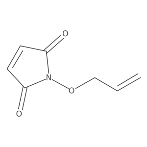 1H-Pyrrole-2,5-dione, 1-(2-propenyloxy)-结构式