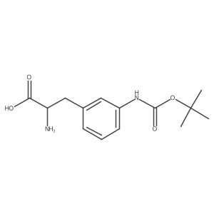 3-[[(1,1-Dimethylethoxy)carbonyl]amino]-D-phenylalanine Structure