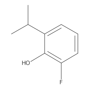 2-Fluoro-6-isopropylphenol Structure